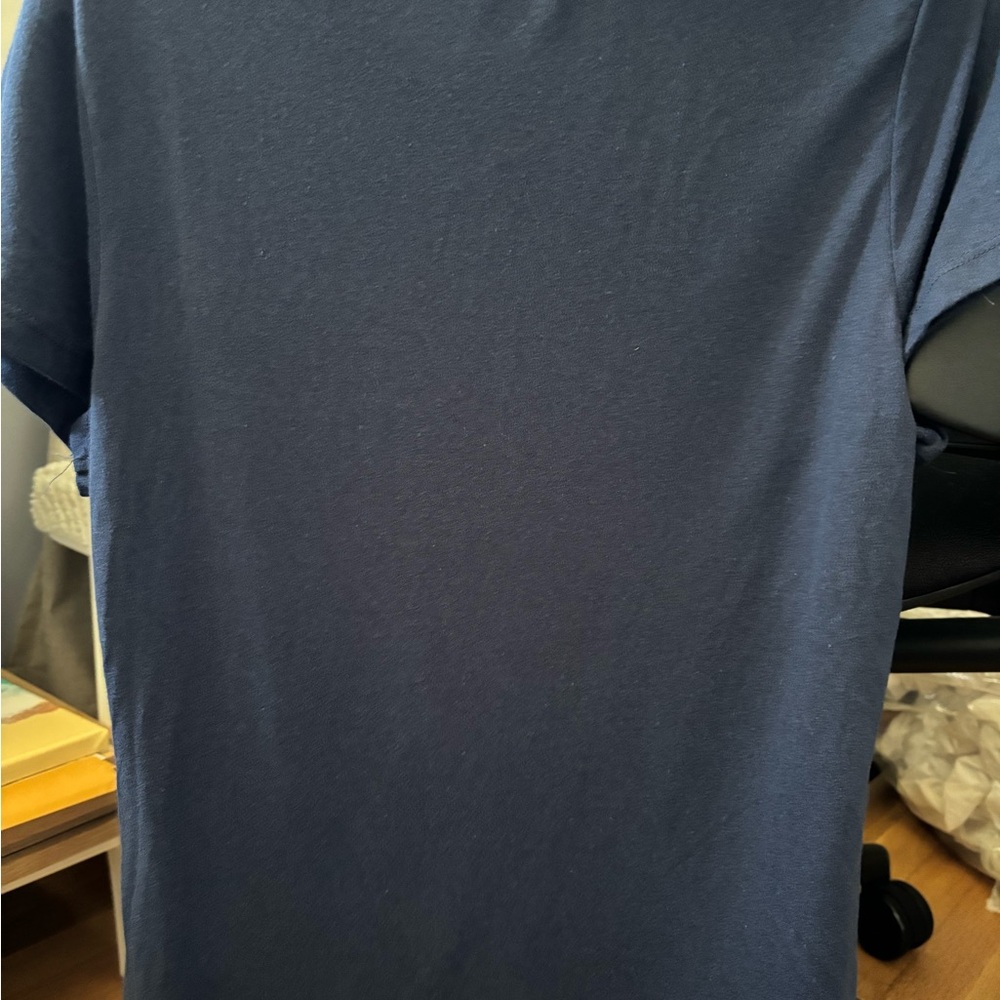 Marine Layer Short Sleeve Tee in Navy Blue - Picture 4 of 6